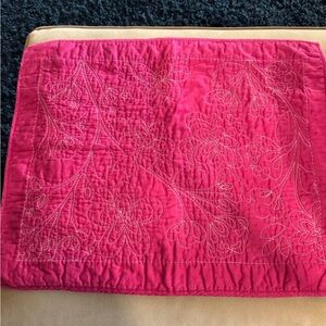 Standard size 20”x26” 100% cotton Pillow covering x2